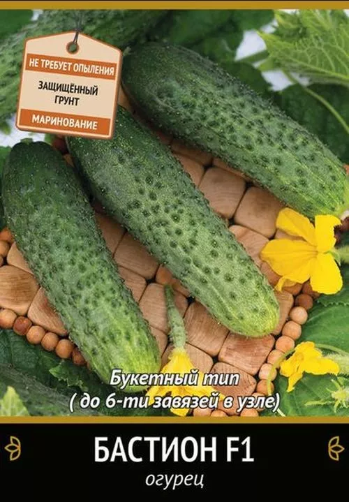 Семена огурца Бастион 12 шт, Поиск 