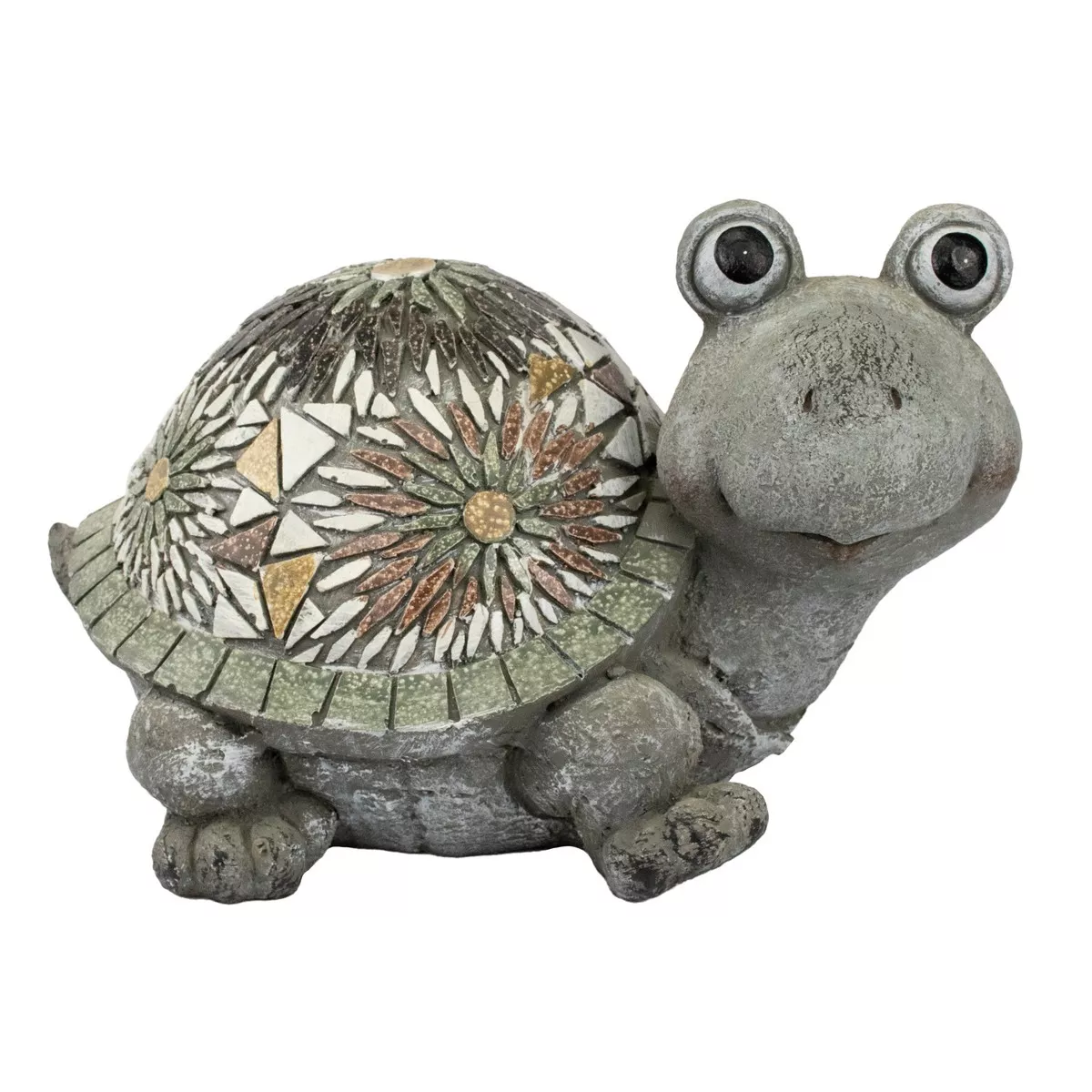 Фигура садовая Черепаха керамика 21,5x33х24см, серый арт.к000032323 по цене 