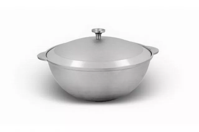 Казан алюминкевый литой ТМ KUKMARA для плова 7л по цене 