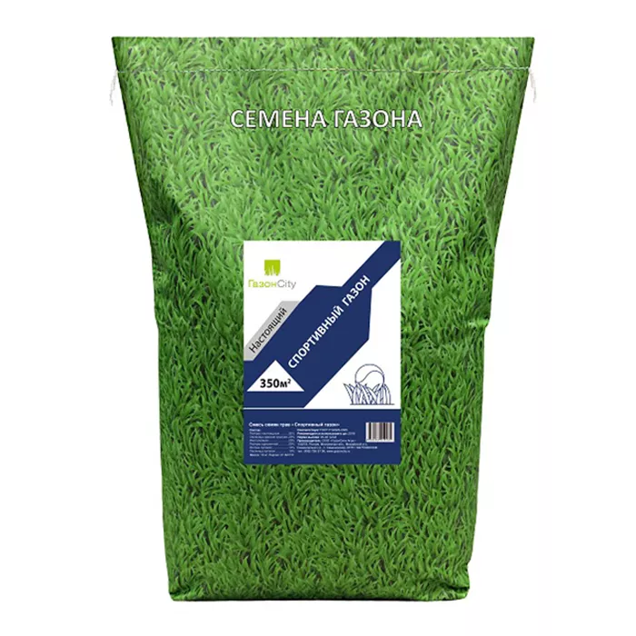 Семена газона ГазонСити Настоящий Спортивный мешок 10кг 