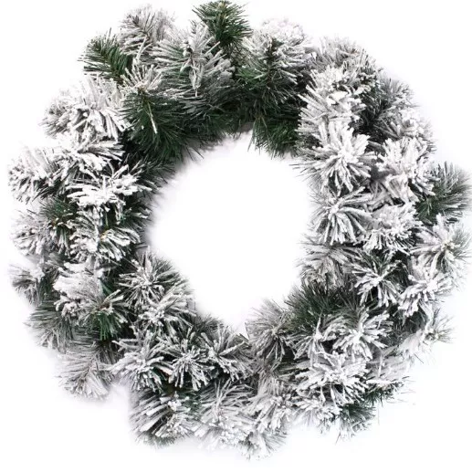 Венок Снежная фантазия, 45см, арт.ВНСФ-45 по цене 