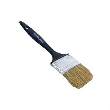 Кисть плоская шабашка с пластиковой ручкой №4 100мм по цене 