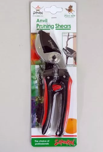 Секатор с упором, для обрезки сухих веток L=182мм IPSAV-42TP по цене 