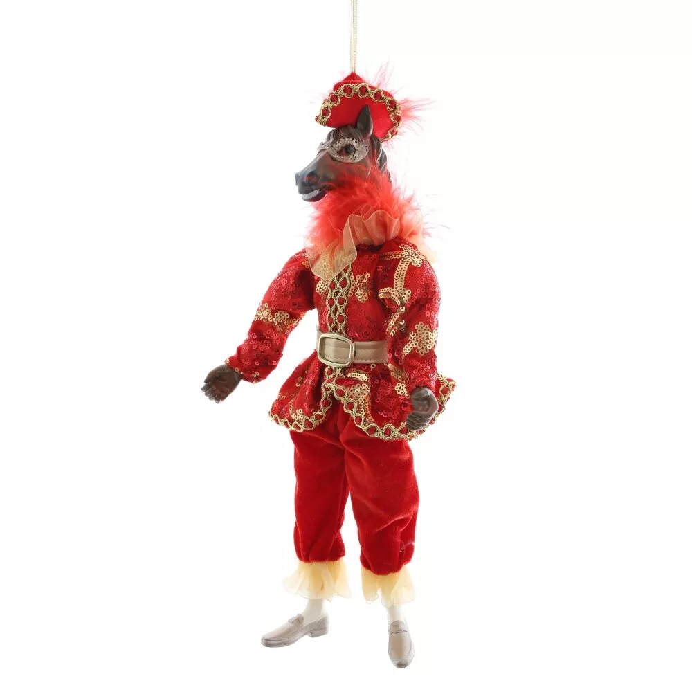 Игрушка набивная подвес Лошадь 12х10х42см арт.823469 по цене 