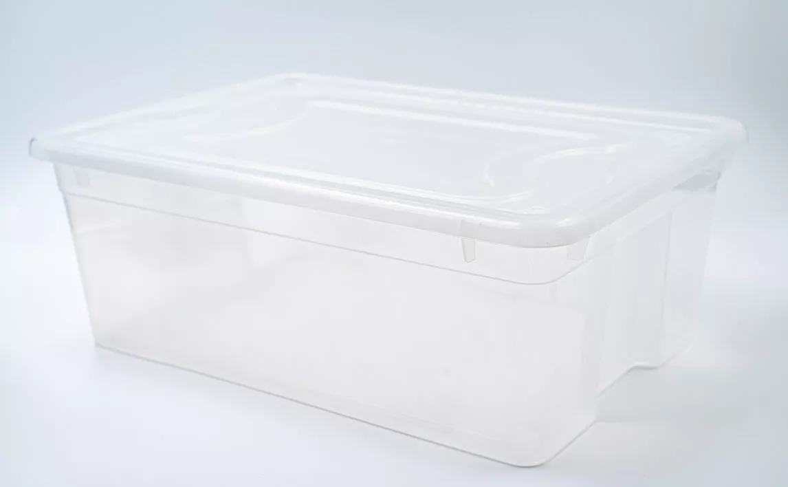 Контейнер бытовой с крышкой 11л 39х28х14см арт.kont5-1 по цене 