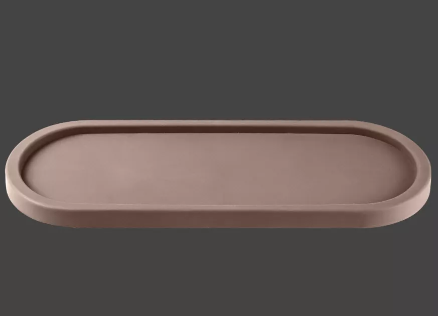 Подставка Амалия 2,1х42,5х16см мокачино, пластик арт.КШ-0719 по цене 