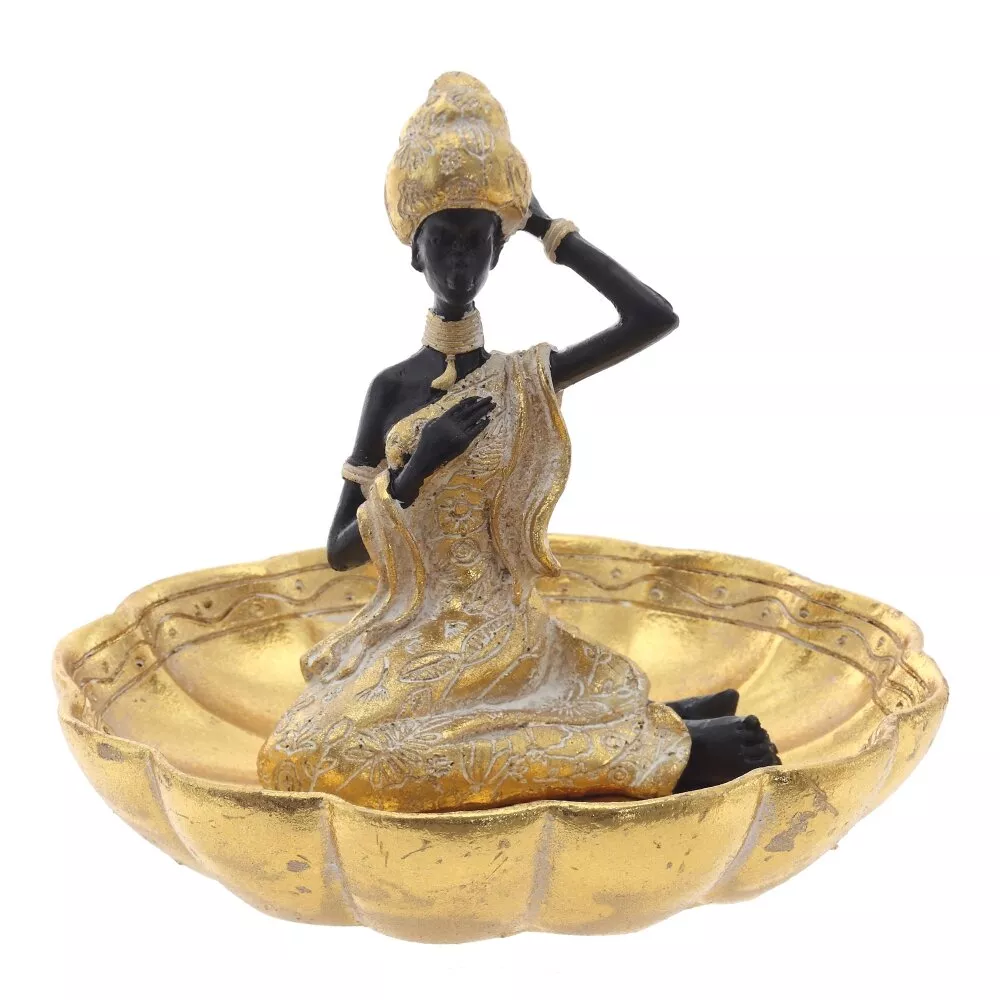 Фигурка декоративная Африканка 14,5х14,5х11,5см арт.817730 по цене 