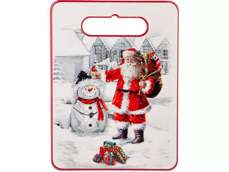 Подставка под горячее Агнесс с Новым Годом 20х15см керамика арт.358-2124 по цене 