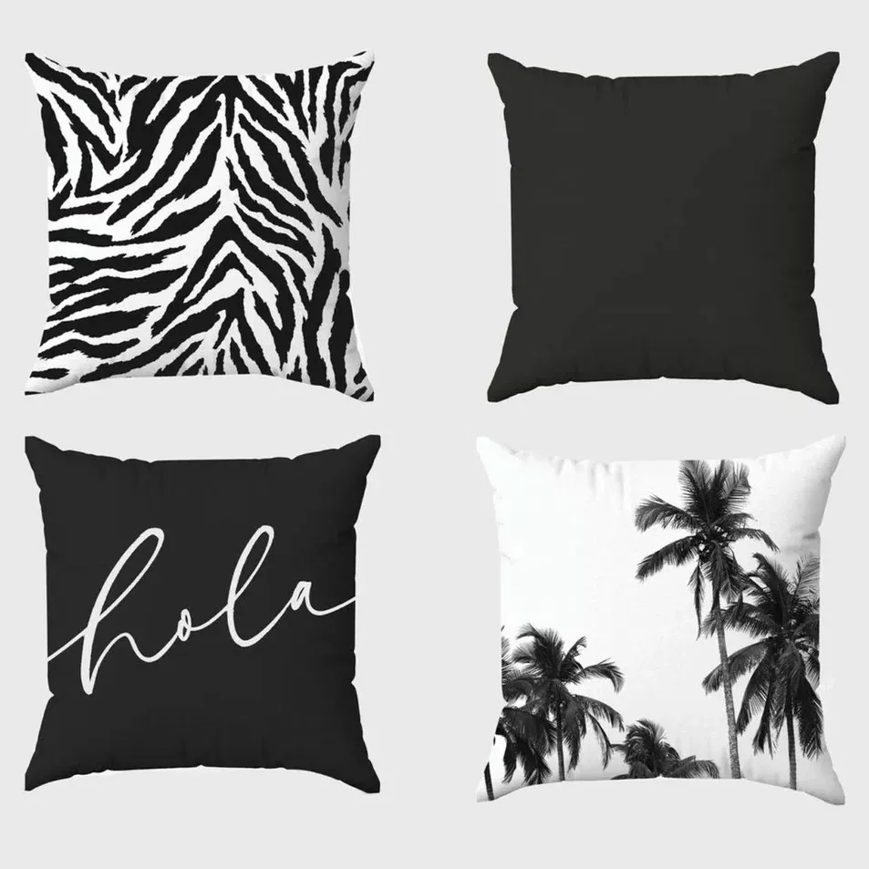 Набор наволочек 40х40см 4шт, велюр арт.9788795 по цене 