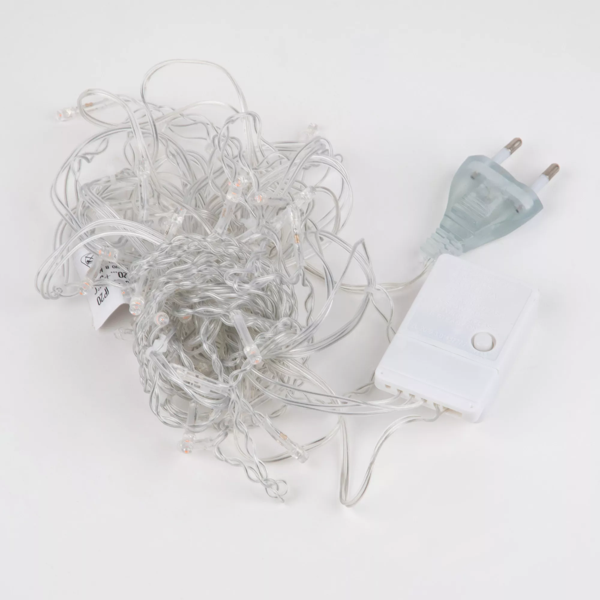 Электрогирлянда Бахрома розовый свет 2м 48 светодиодов арт.UL-00010874 по цене 