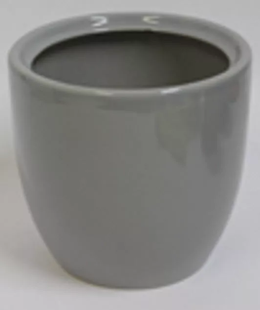 Горшок Идеал 18х21см 4,5л светло-серый, керамика арт.10005602 по цене 