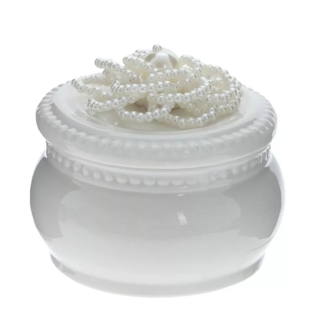 Шкатулка 8x8x7см, фарфор арт.817535 по цене 