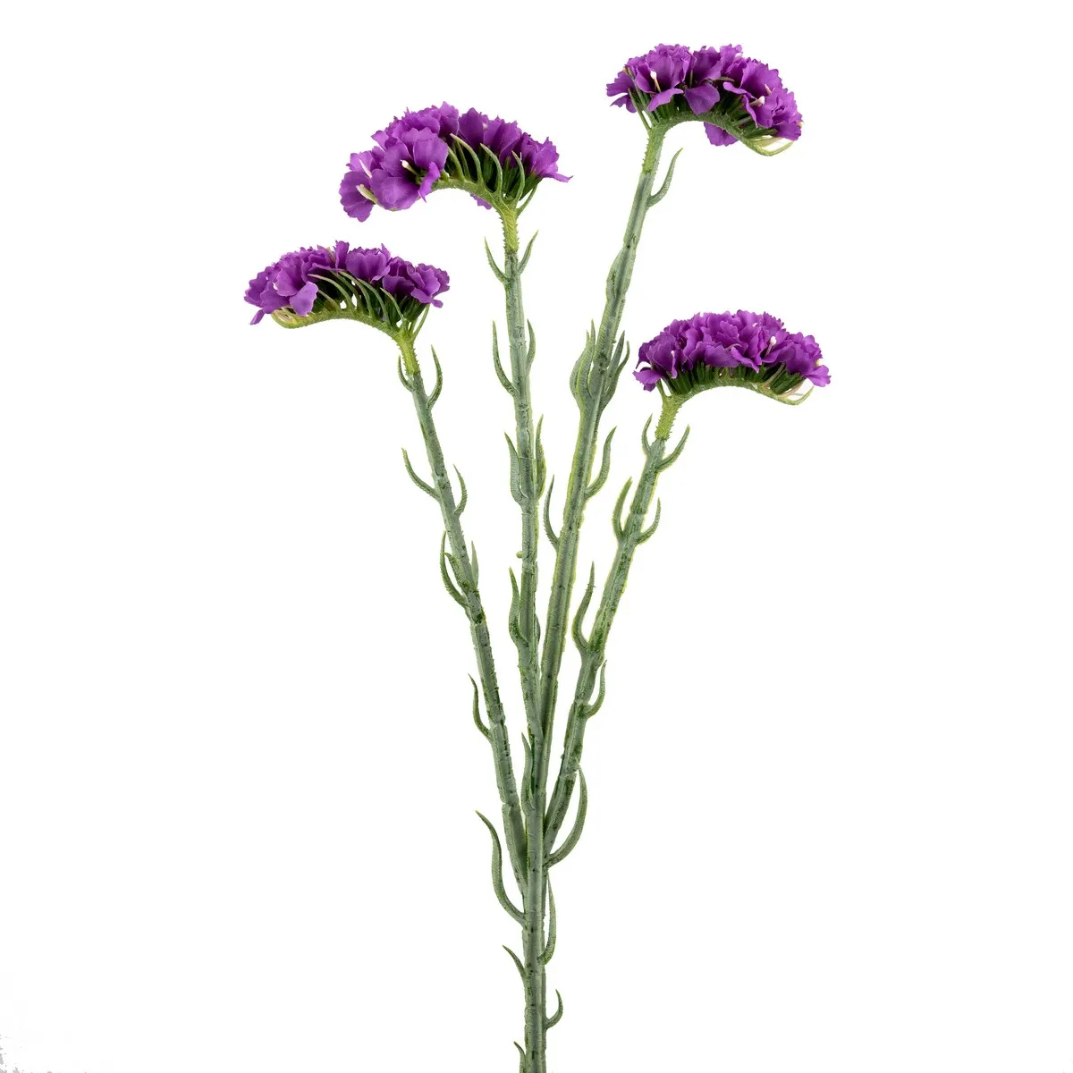 Цветок искусственный Статица 64см, сиреневый по цене 