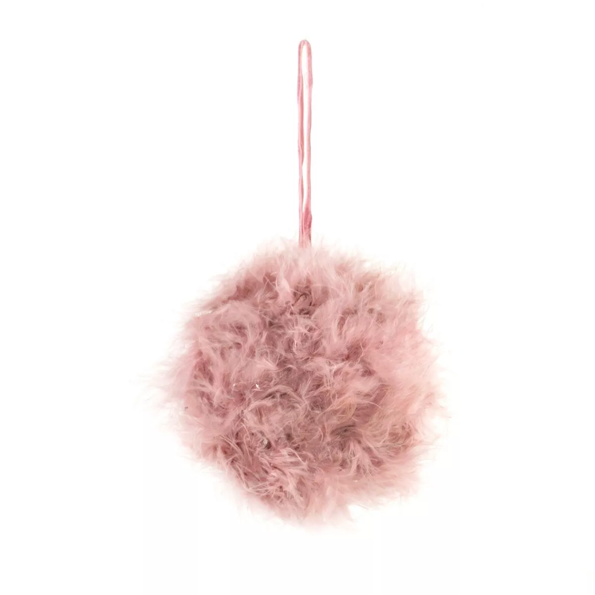 Украшение подвесное Шар D12см розовый арт.к000023038 по цене 