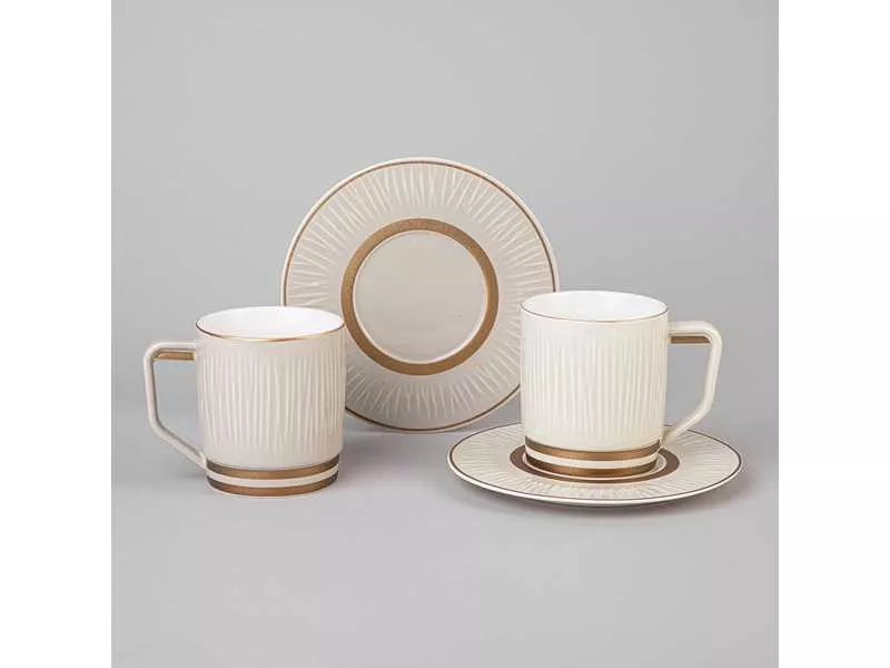 Набор чайный Лефард Травяной на 2пер 4пр 250мл, фарфор арт.42-531 по цене 