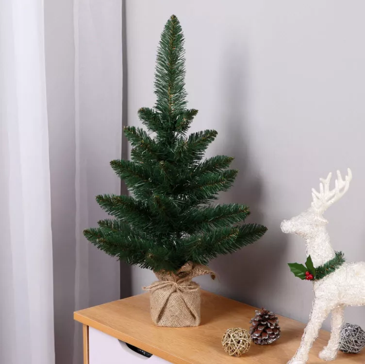 Елка искусственная настольная Интерьерная 55см арт.10111381 по цене 