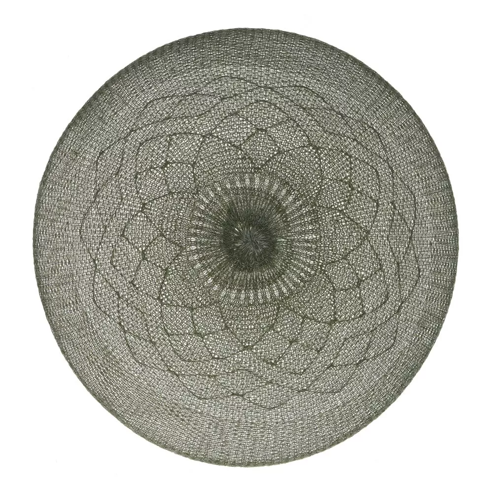 Салфетка Лотос узоры серо-зеленый 38х38х0,1см арт.789727 по цене 