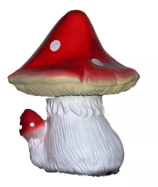 Фигура Грибы мухоморы два 23х21х23см, полистоун арт.F013 по цене 