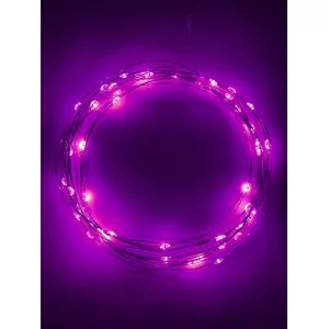 Гирлянда Эра Нить сиреневый свет 5м арт.Б0047961 по цене 