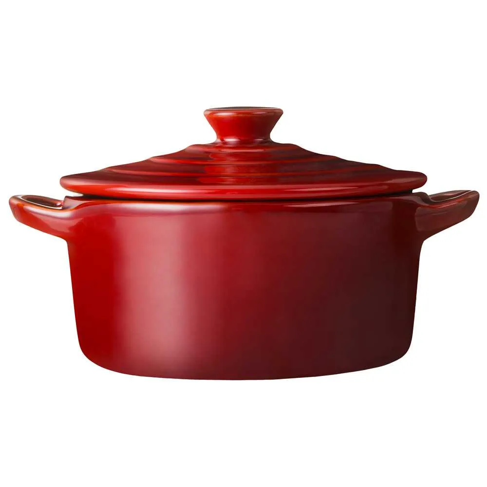 Горшочек для запекания Реактивный красный 600мл, керамика арт.780-138 по цене 