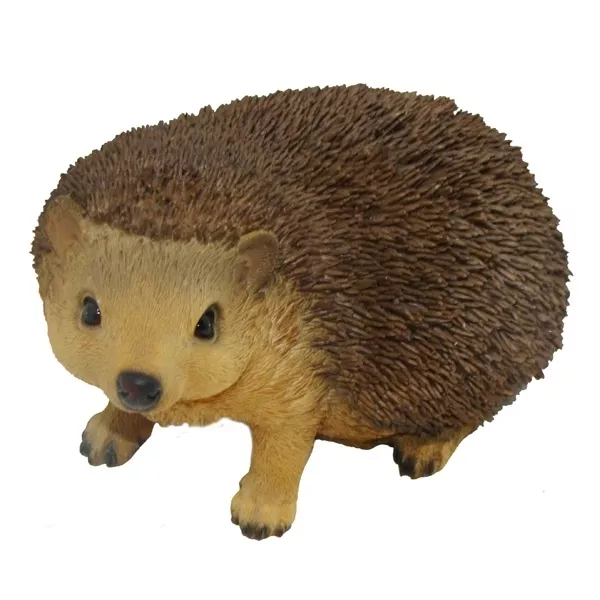 Фигура декоративная садовая Ежик лесной малый 22х17х14,5см, полистоун арт.626488/F547 по цене 