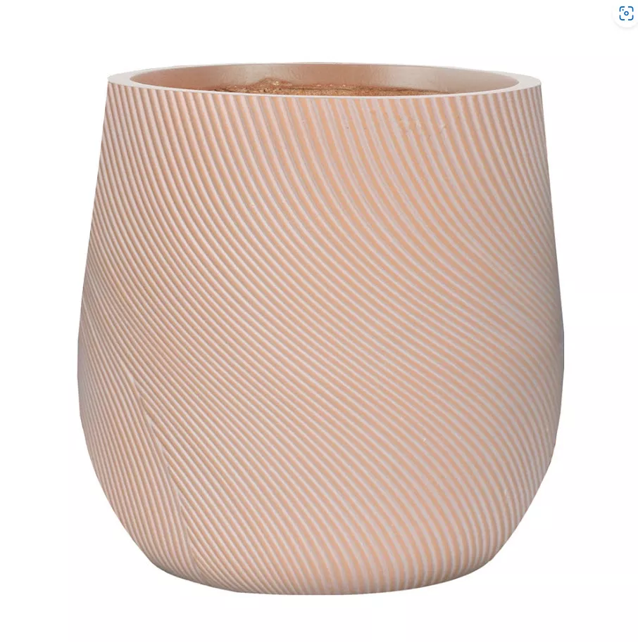 Кашпо Флоу Ваза 49л файберстоун, терракот 44х44см арт.FLOP44-TE по цене 