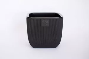 Горшок Фабио ВипСет с дренажной системой 1,95л черный арт.AMF-1,95-11 по цене 