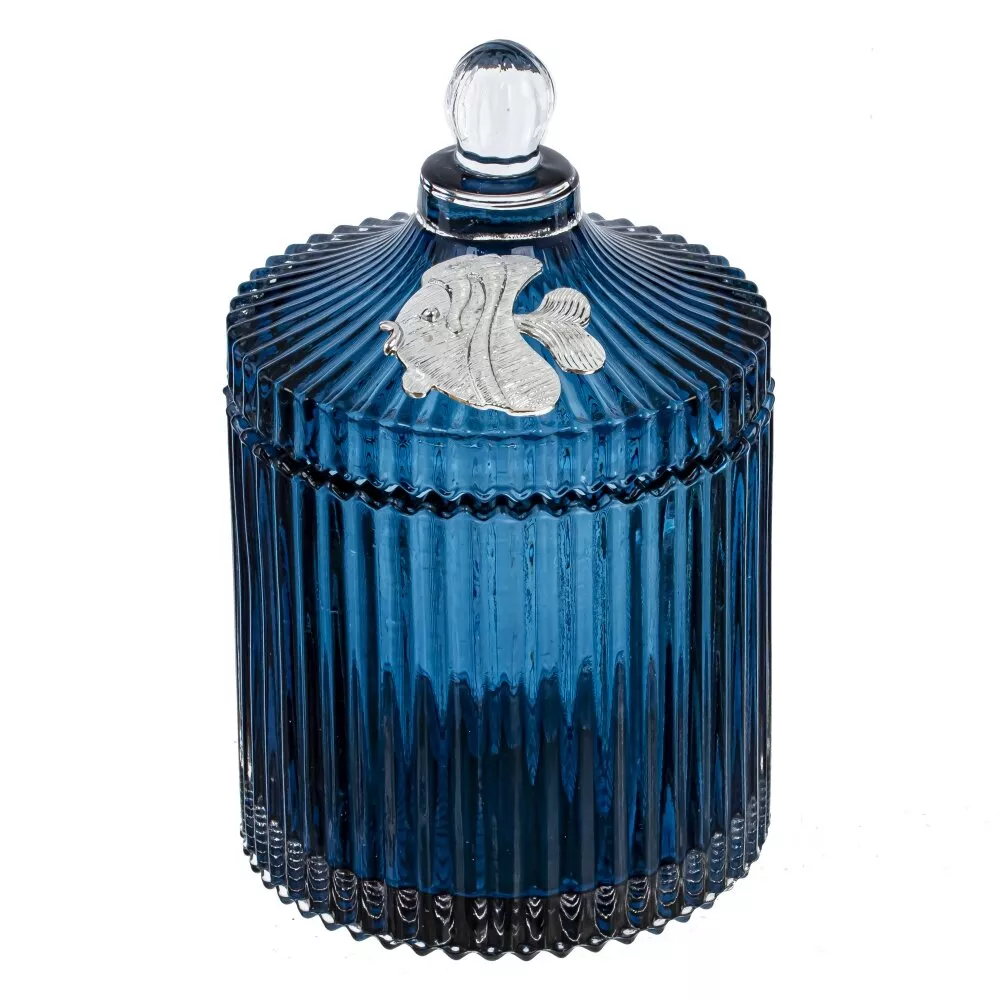 Шкатулка 10,5х10,5х17см стекло арт.804965 по цене 