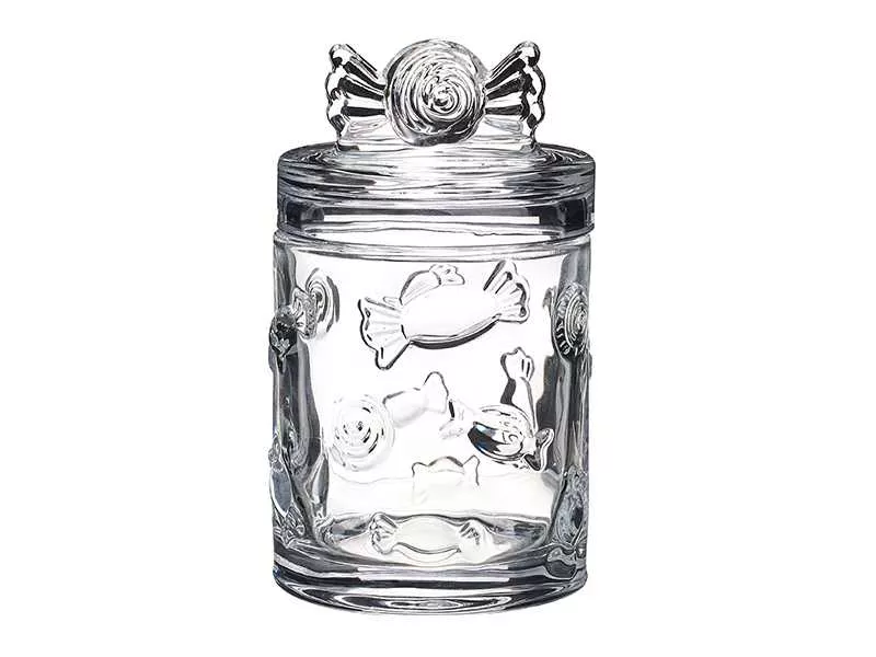 Емкость для хранения Лефард Конфета 8x8x13,5см, стекло арт.355-420 по цене 