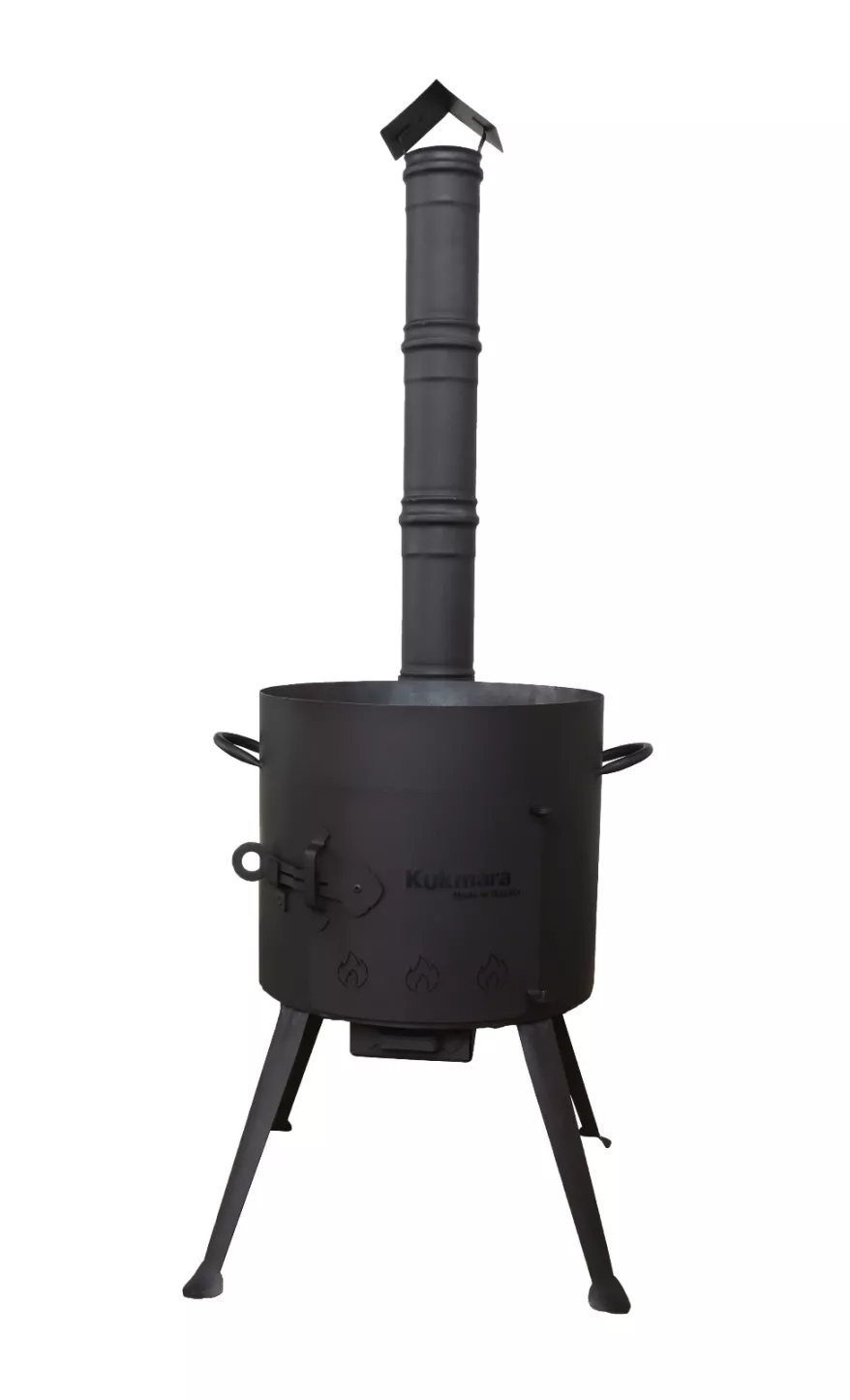 Учаг для казана ТМ Кукмара с трубой, металл 12л по цене 