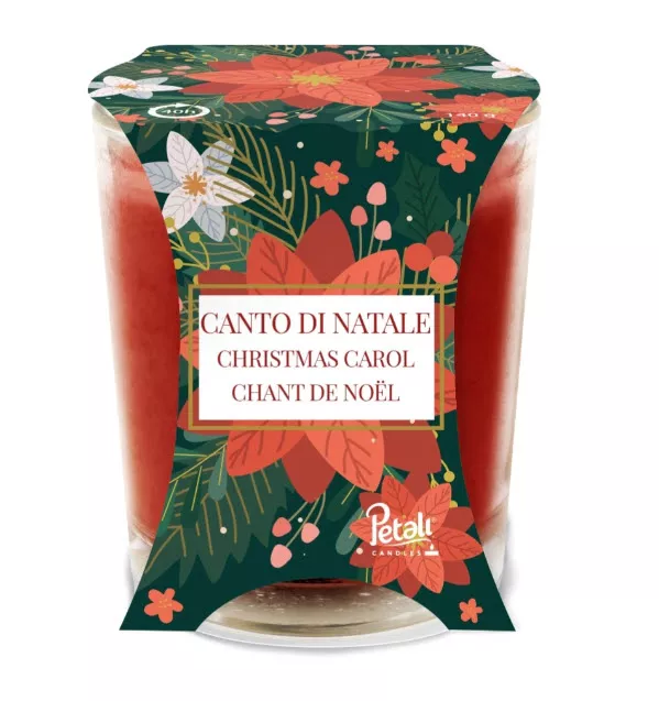 Свеча ароматизированная в стакане Рождественская песня арт.ALR010620 по цене 