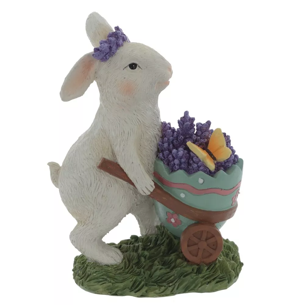 Фигурка декоративная Заяц 10x5x13,5см арт.816107 по цене 