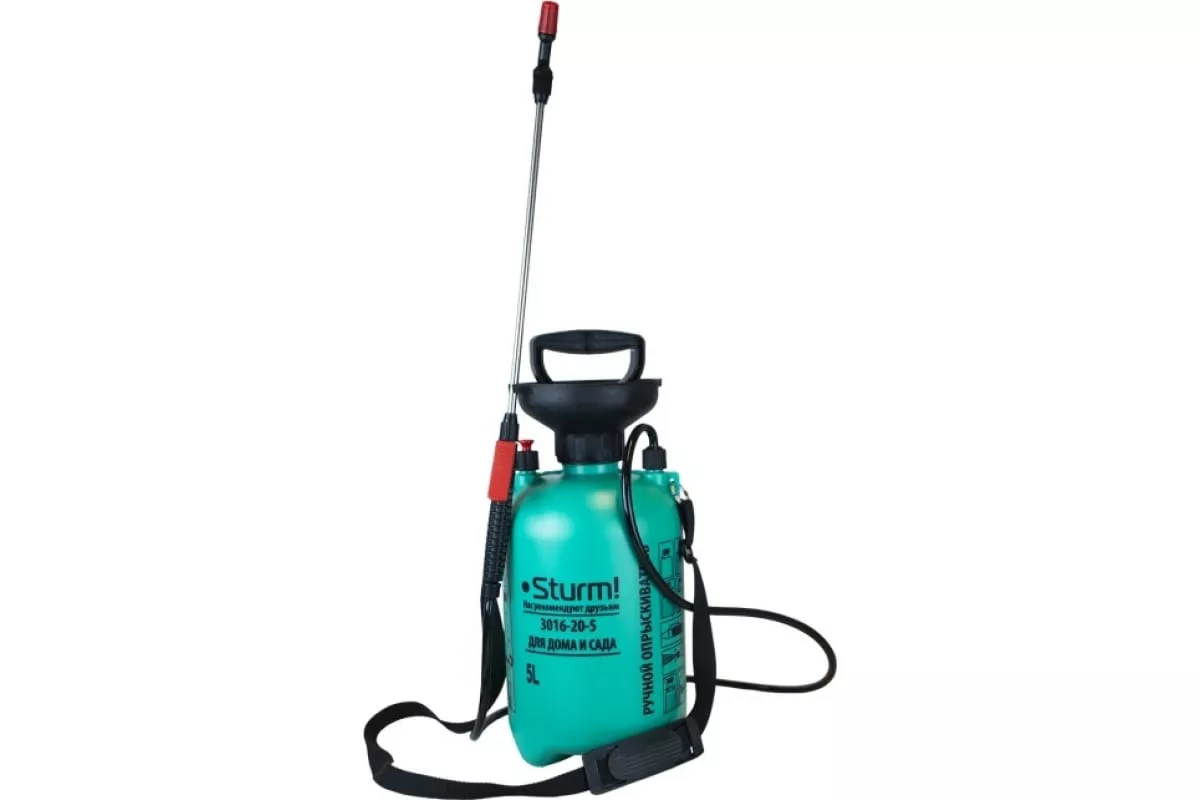 Опрыскиватель Штурм 5л с ручным насосом и шлангом арт.3016-20-5 по цене 
