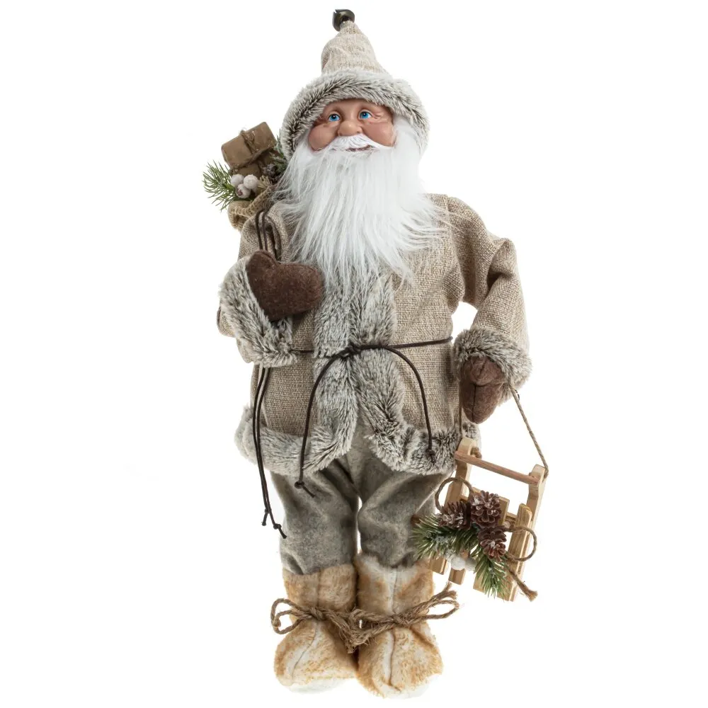 Фигурка декоративная Дед Мороз 24х15х62см арт.754172 по цене 