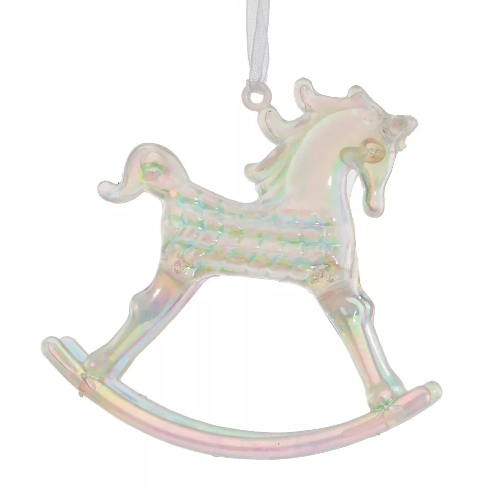 Украшение новогоднее Лошадка 11х3х10см арт.812515 по цене 