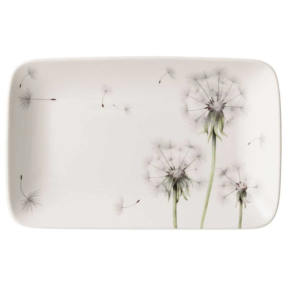 Блюдо прямоугольное Лефард Лови счастье 23х4см, фарфор арт.581-014 по цене 