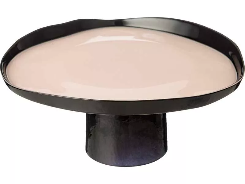 Блюдо на ножке Аксам PRO-STYLE 21см, стекло арт.339-430 по цене 