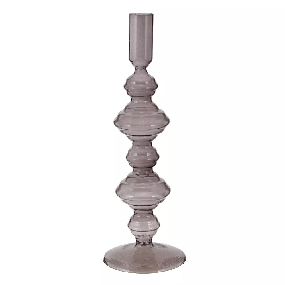 Подсвечник 9х9х26,5см стекло арт.817324 по цене 