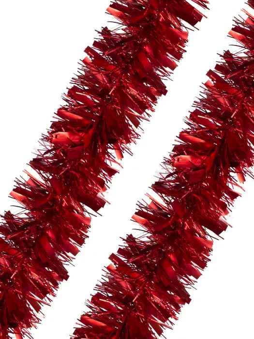 Мишура новогодняя Бордо узкая 200x10см арт.80440 по цене 