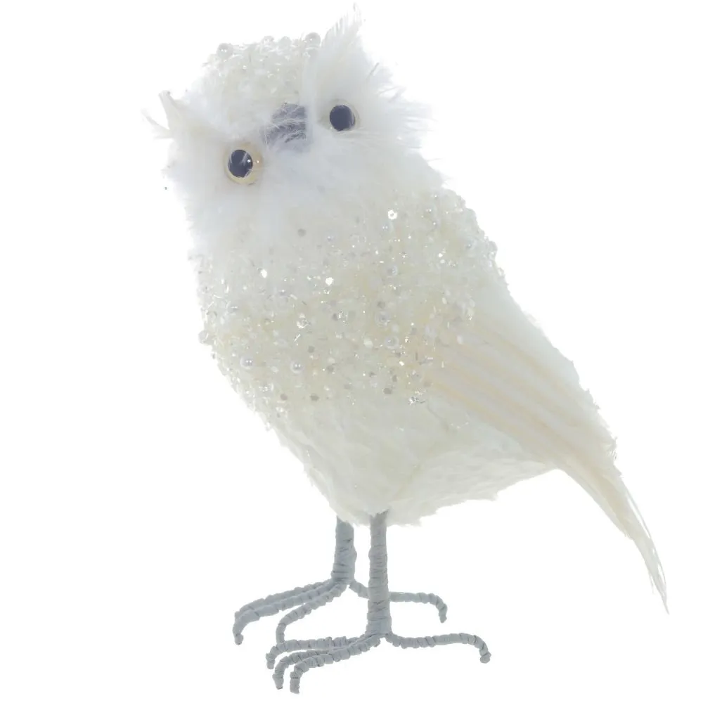 Фигурка декоративная Сова 17х10х23см полимерные материалы, металл, натуральные материалы арт.746606 по цене 