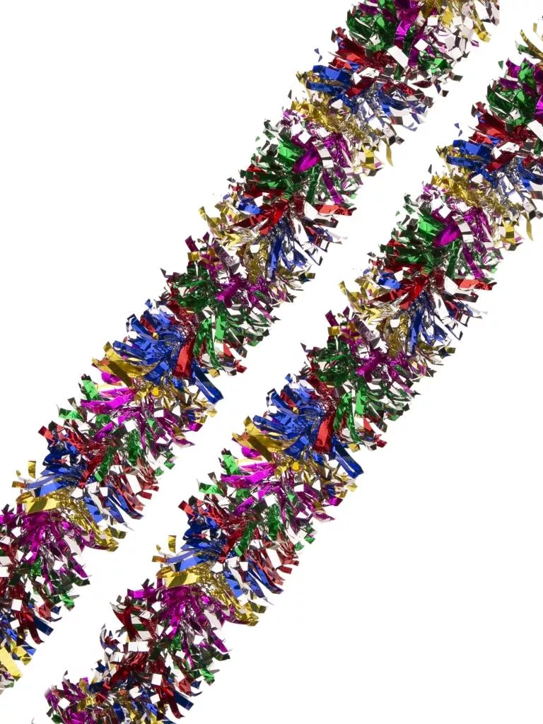 Мишура новогодняя Разноцветная 9х200см арт.38190 по цене 