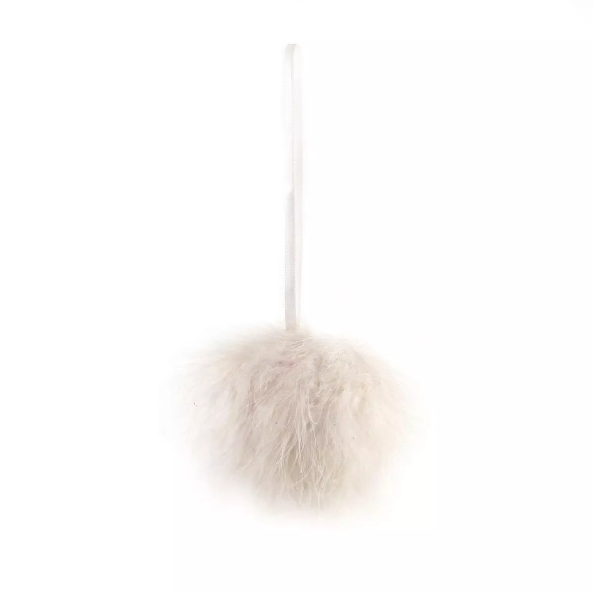 Украшение подвесное Шар D8см белый арт.к000023031 по цене 