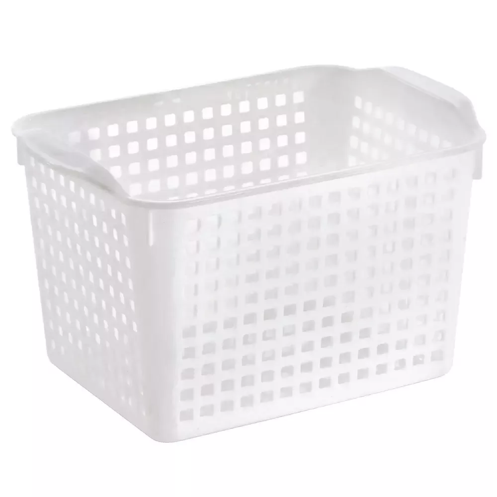 Корзинка Лофт 20х13,5х12см объём 2л белый по цене 