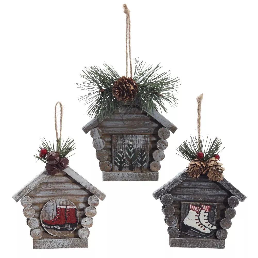 Изделие подвесное Домик 11х6х15см 3в. арт.822507 по цене 