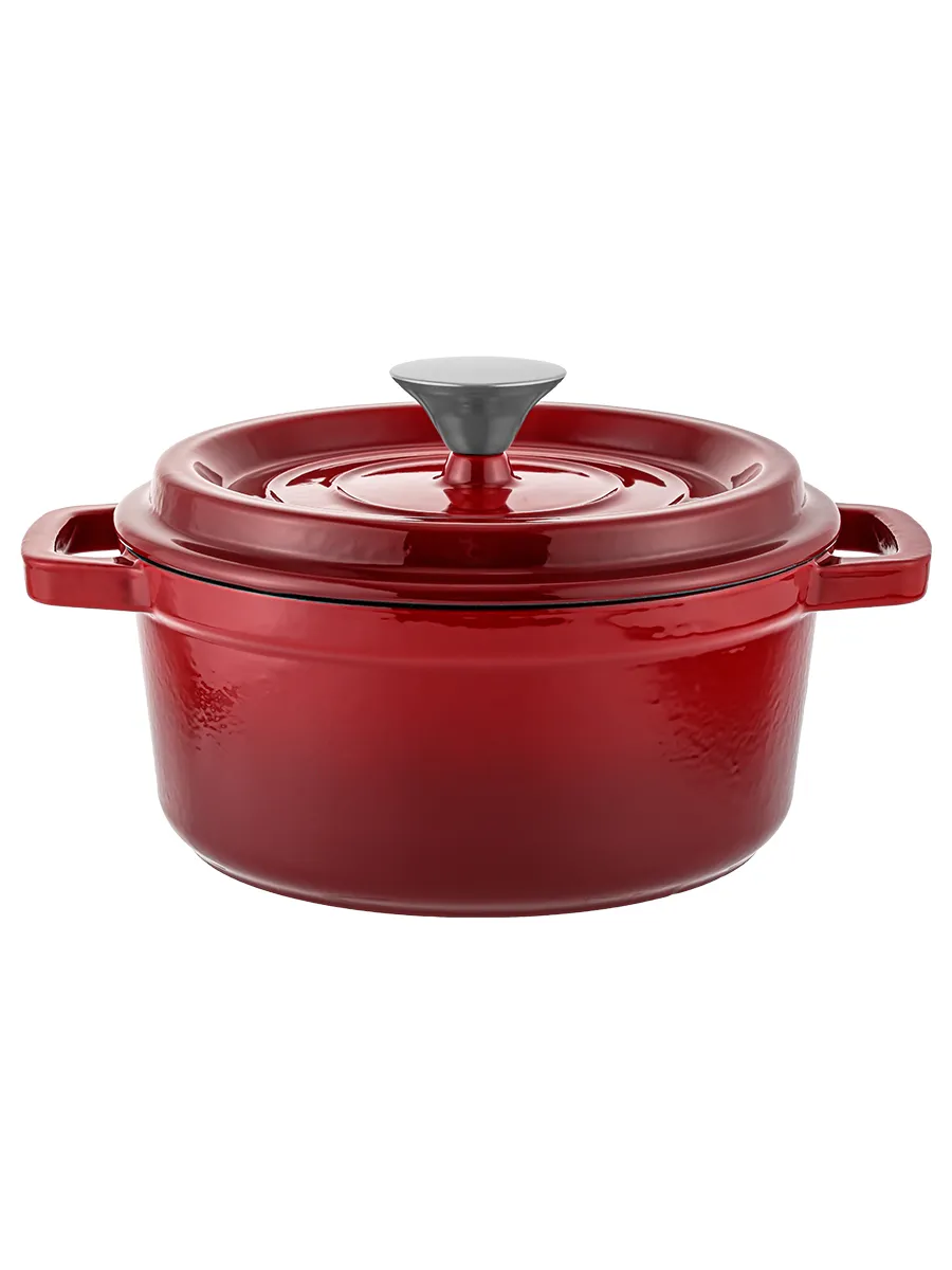 Кастрюля чугун эмал 2,2л TM MY REAL IRON COOK арт.MCE5223 по цене 