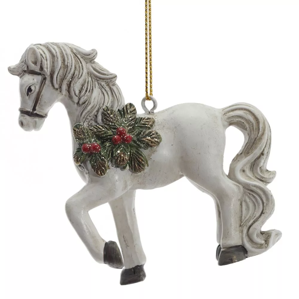 Фигурка подвесная Лошадка 7х2,5х8см арт.824187 по цене 