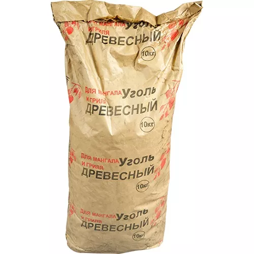 Уголь для мангала и гриля березовый 10кг по цене 