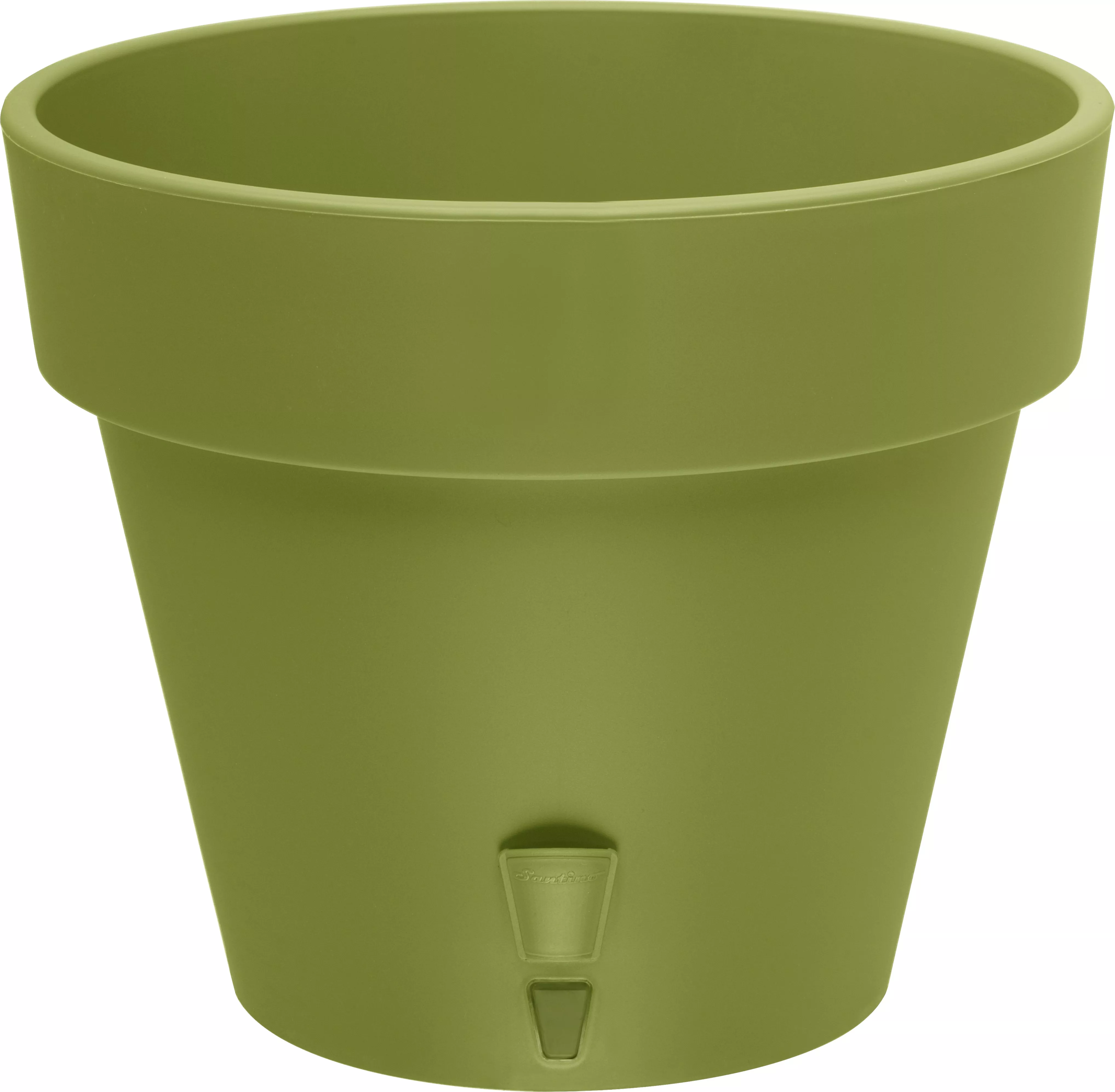 Горшок Латина 3,7л без дренажного картриджа Олива по цене 