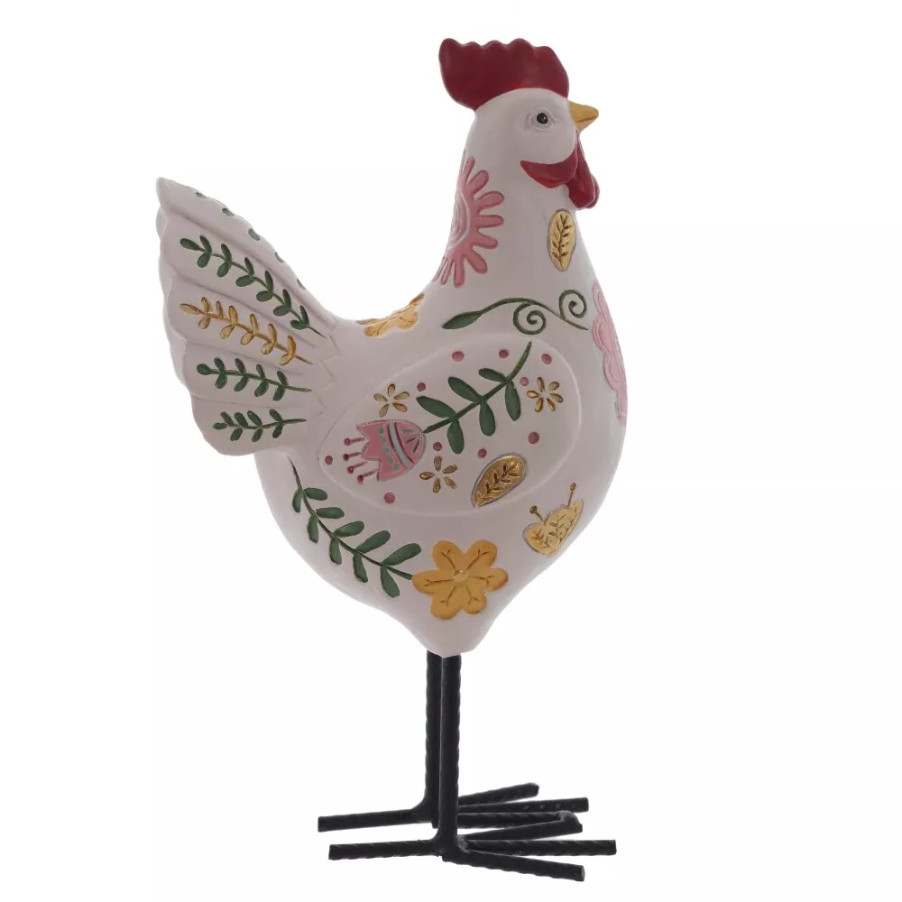 Фигурка декоративная Курочка 8х13х23см арт.816102 по цене 