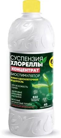 Удобрение жидкое Био Комплекс Хлорелла суспензия  1л по цене 